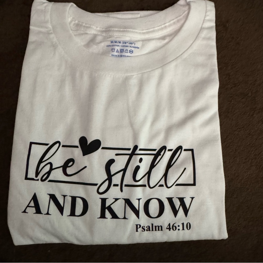White Inspirational Tee